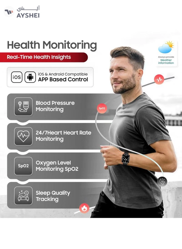 Swiss Military Alps 4 Smartwatch – Black | 1.75" AMOLED, Bluetooth Calling, IP68 Waterproof, Wireless Charging