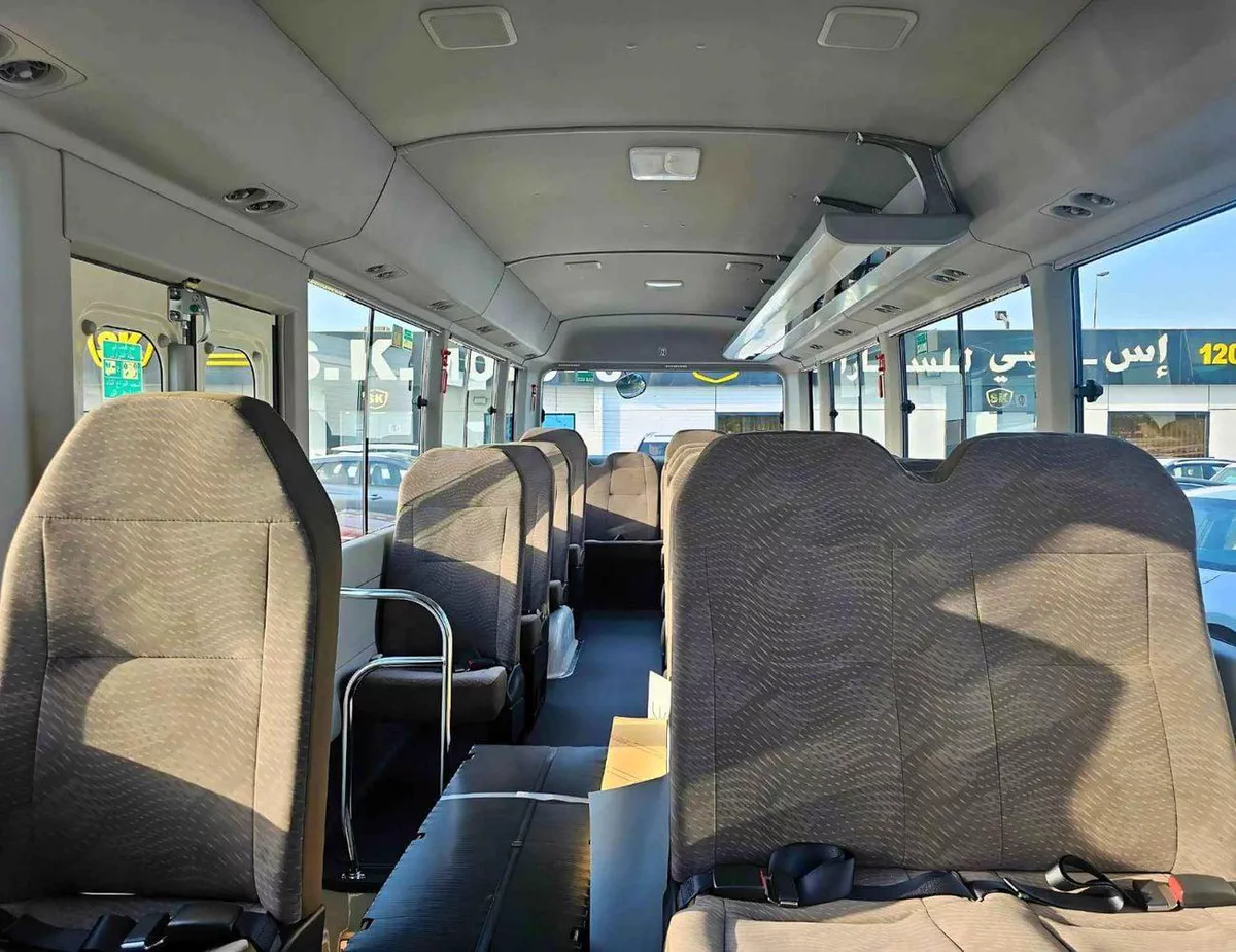 Toyota Coaster 23 SEATER || 2.8L DIESEL A/T | AUTO DOOR | HLF LUGGAGE RACK | PWR WINDOWS (CODE # COD28B)-14-0