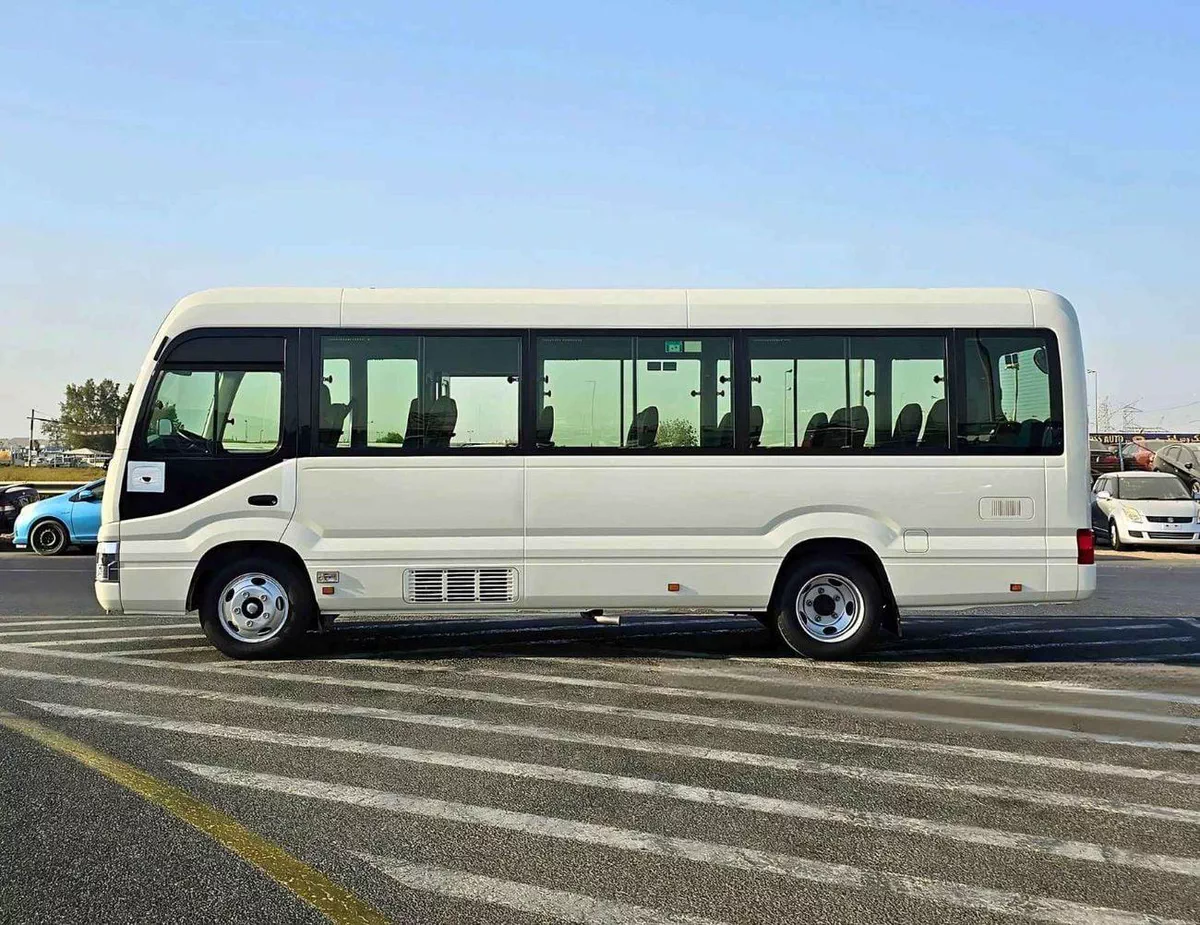 Toyota Coaster 23 SEATER || 2.8L DIESEL A/T | AUTO DOOR | HLF LUGGAGE RACK | PWR WINDOWS (CODE # COD28B)-2-0