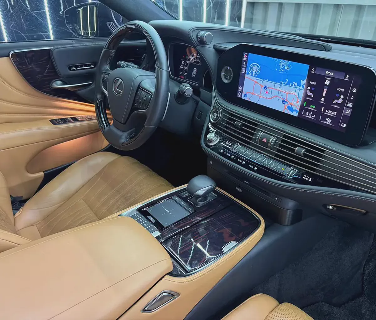 Lexus LS 500 2022 | Well Maintained | GCC | Pristine Condition-14-14