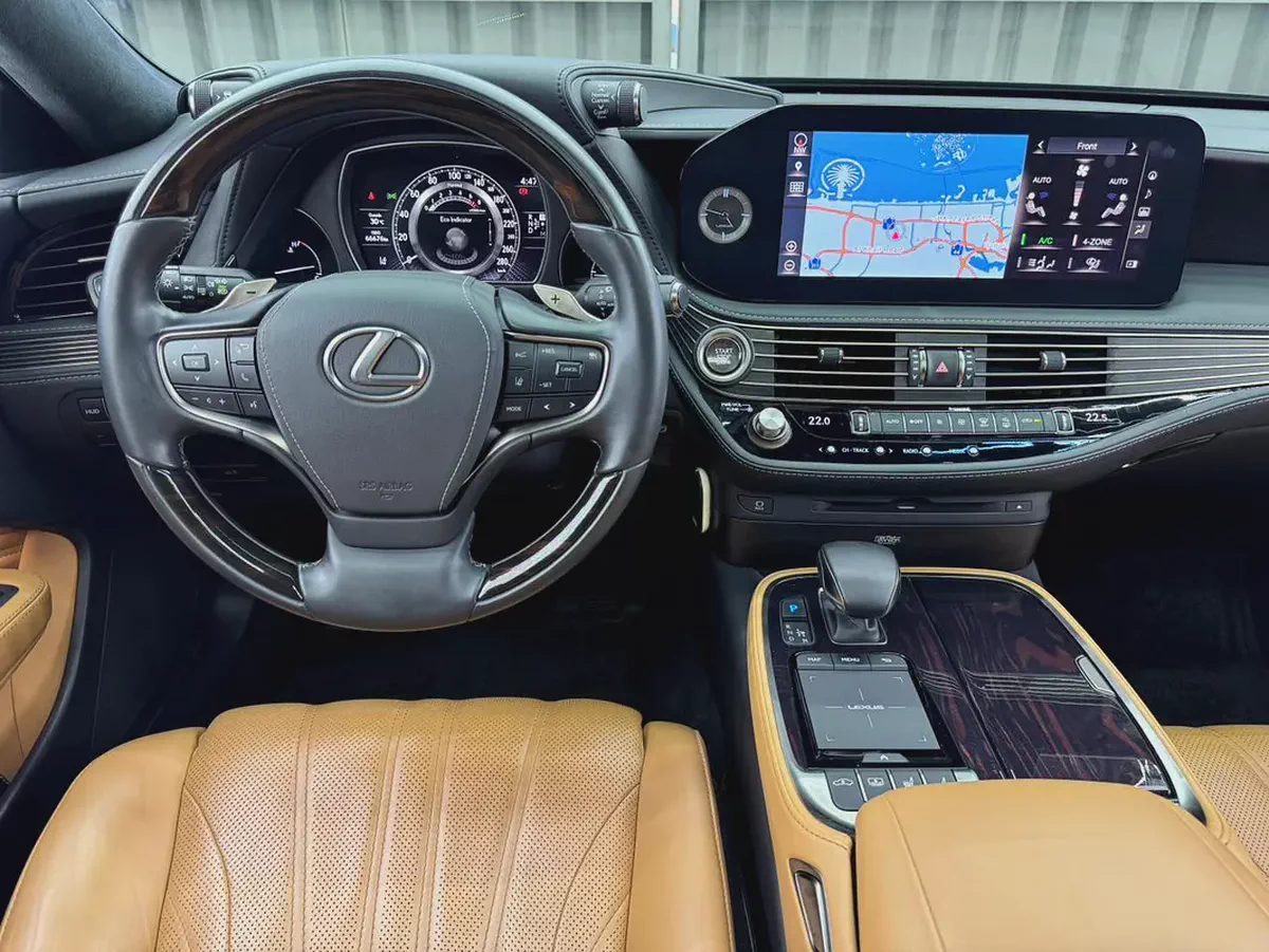Lexus LS 500 2022 | Well Maintained | GCC | Pristine Condition-15-15