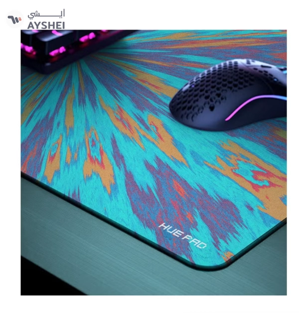 HUEPAD ISOFLOW SERIES, Premium Mousepads, HYDRAGLIDE™ Fabric Gaming