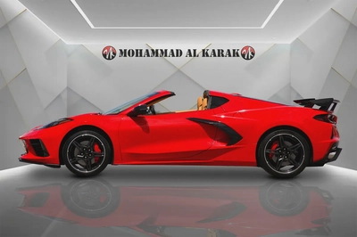 CHEVROLET CORVETTE STINGRAY 3LT - 2021 - GCC - CARBON EDITION - FULLY LOADED - AMAZING CONDITION-4