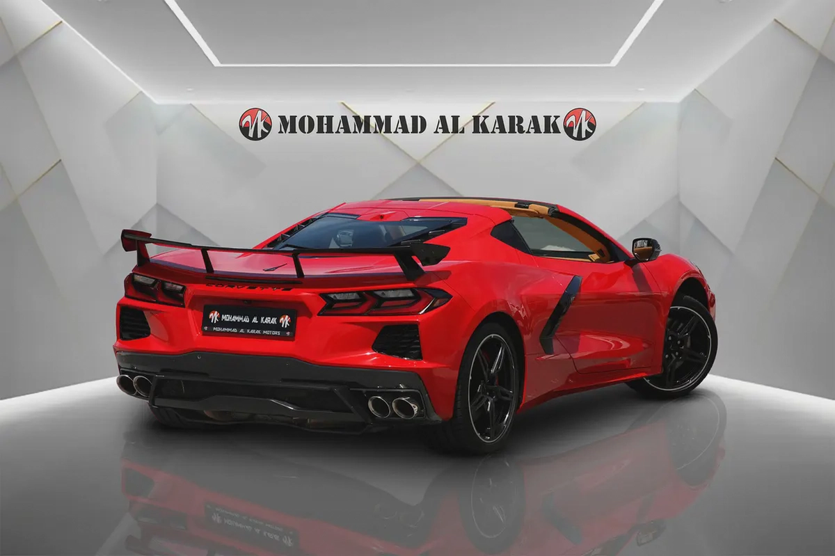 CHEVROLET CORVETTE STINGRAY 3LT - 2021 - GCC - CARBON EDITION - FULLY LOADED - AMAZING CONDITION-5-5
