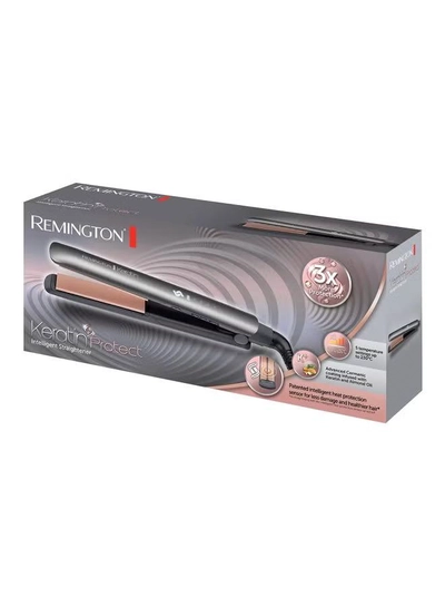REMINGTON Keratin Protect Intelligent Hair Straightener Silver-4