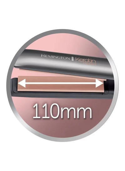 REMINGTON Keratin Protect Intelligent Hair Straightener Silver-7