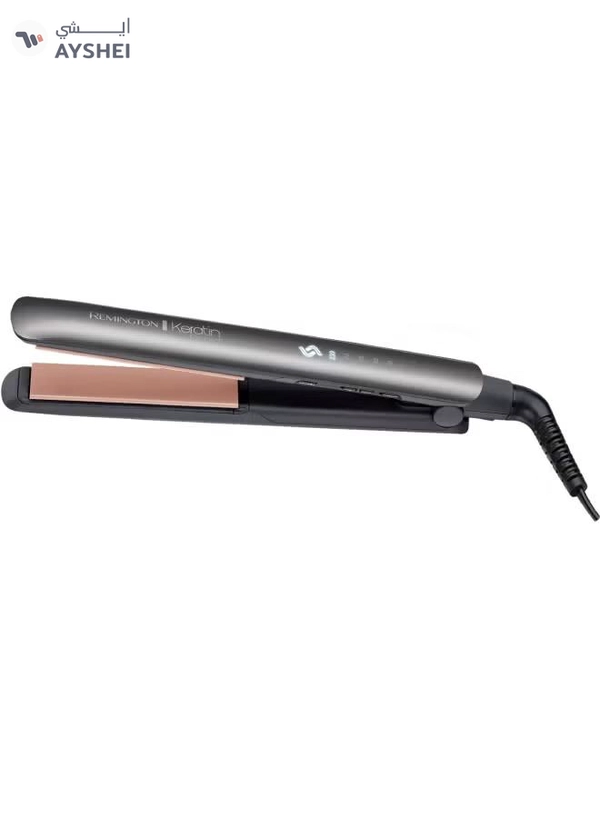REMINGTON Keratin Protect Intelligent Hair Straightener Silver