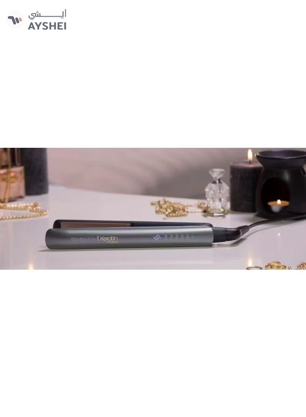 REMINGTON Keratin Protect Intelligent Hair Straightener Silver