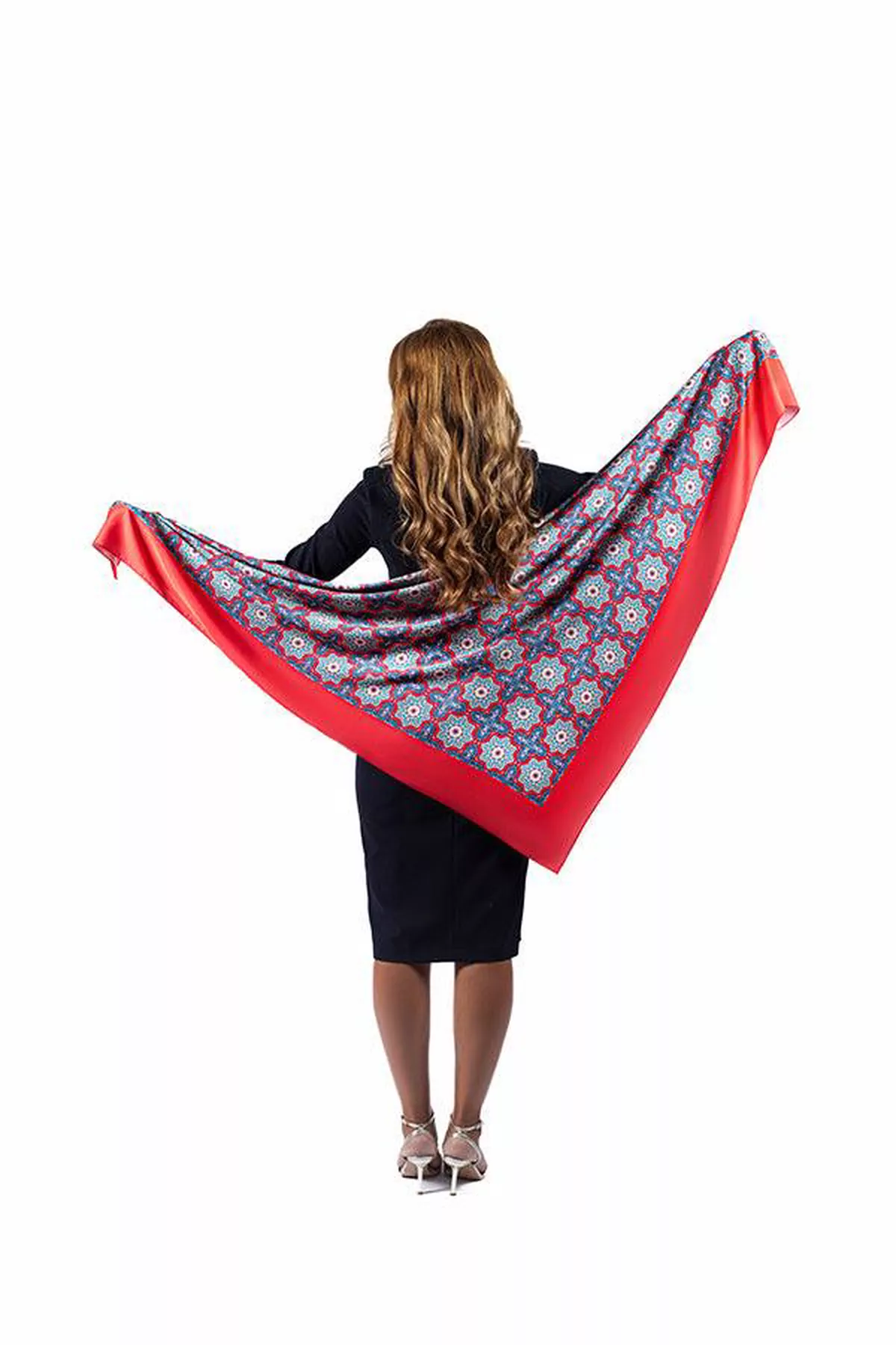 Silk Road - Ancient Shusha Scarf (Large)-1-1