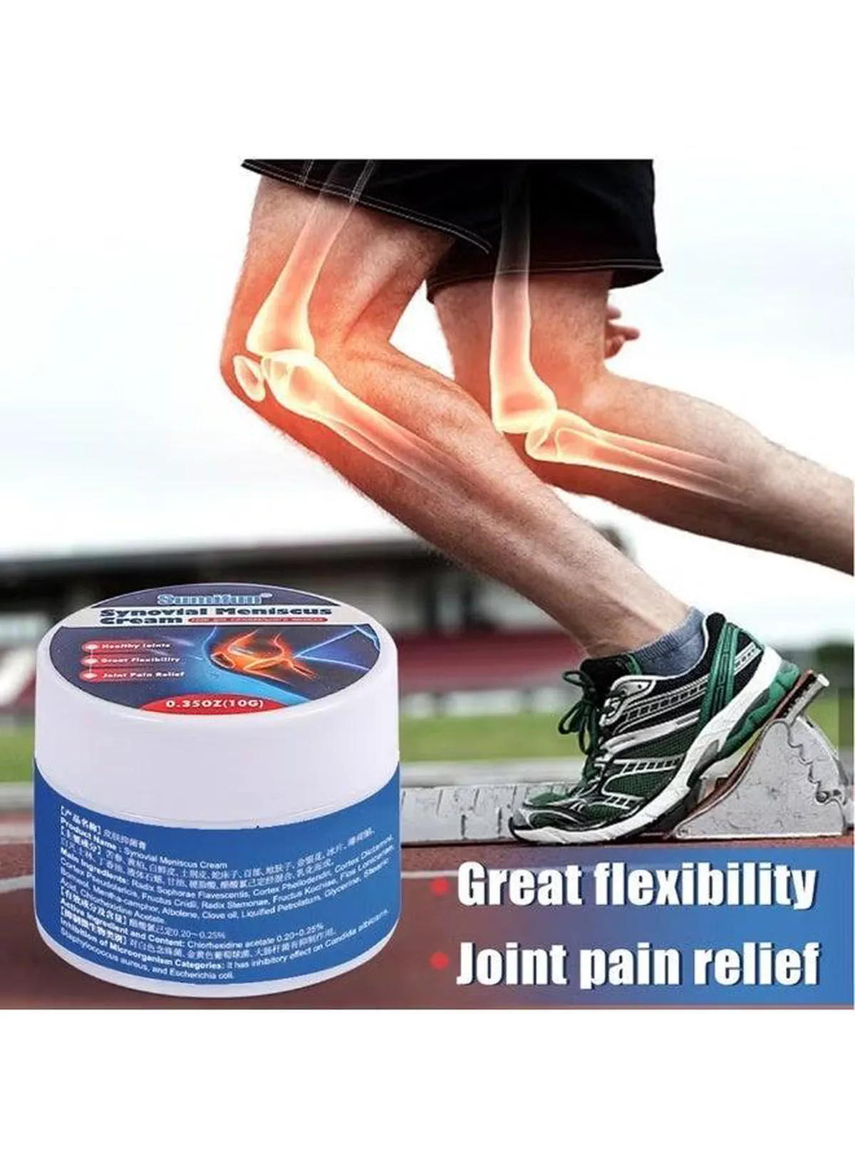 3PCS Synovial Meniscus Cream for Joint Care Designed for everyday joint care, this cream is presented as a fast-acting solution for relieving joint discomfort, reducing inflammation, supporting cartilage health, and helping improve mobility in the knees, shoulders, back, ankles, and neck.-1-1