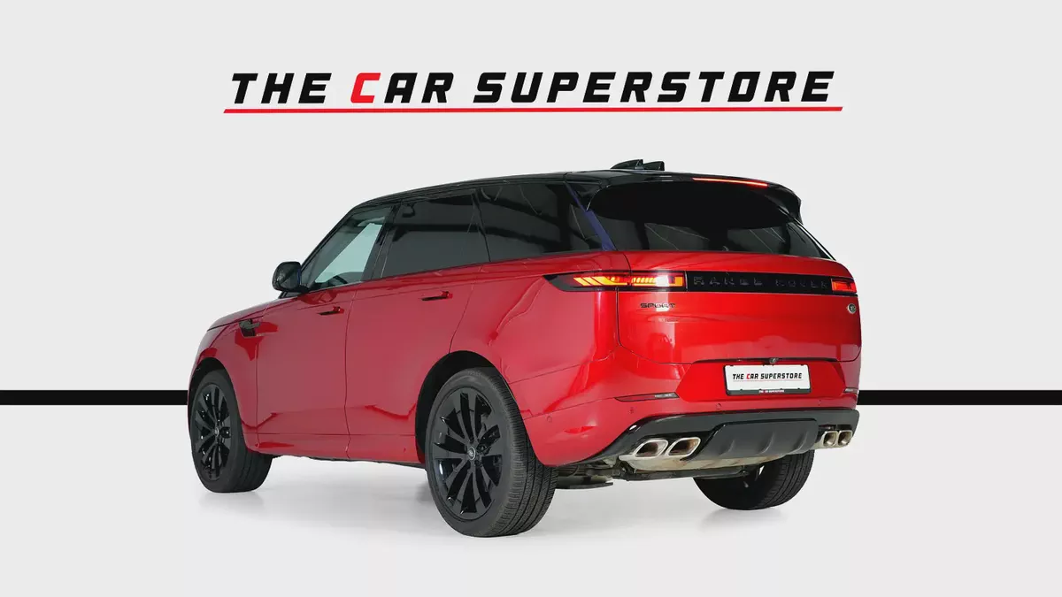 Range Rover Sport P530-First Edition-Italian Racing Red-Low mileage-Warranty and Service Available-5-5