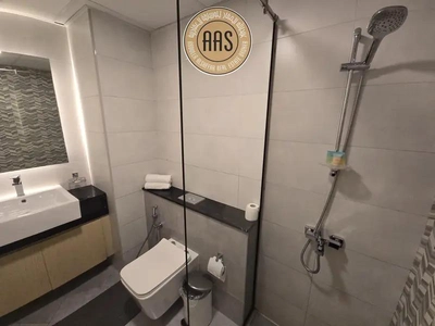 Fully furnished 1bhk 2bathrooms in 90k balcony wardrobes 1parking free-9