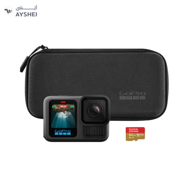 GoPro Hero13 Black Specialty Bundle with 64GB mircoSD Card