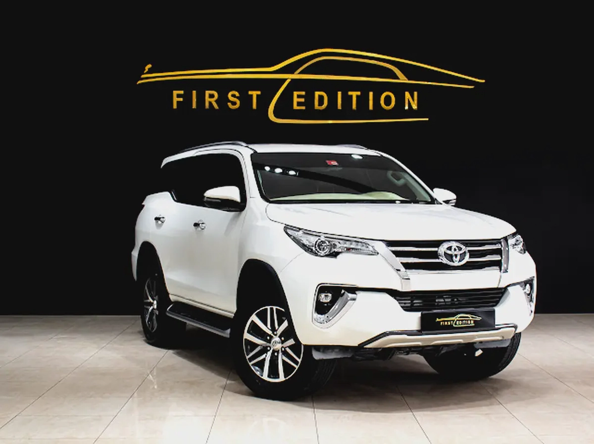 2019 ll Toyota fortuner ll VXR - V6 ll Gcc ll Full Option ll Single Owner-1-1