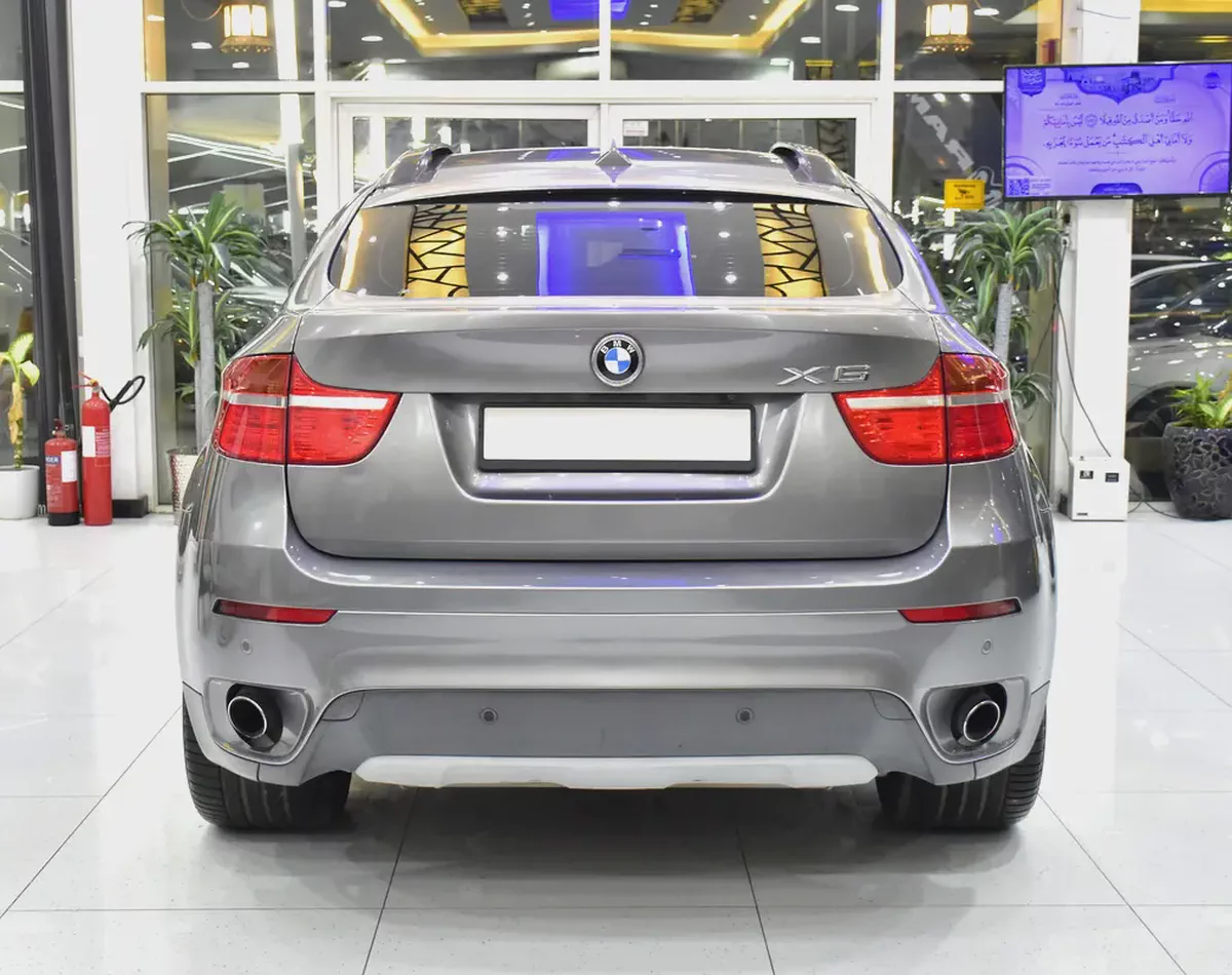 EXCELLENT DEAL for our BMW X6 xDrive35i ( 2012 Model ) in Grey Color GCC Specs-4-4