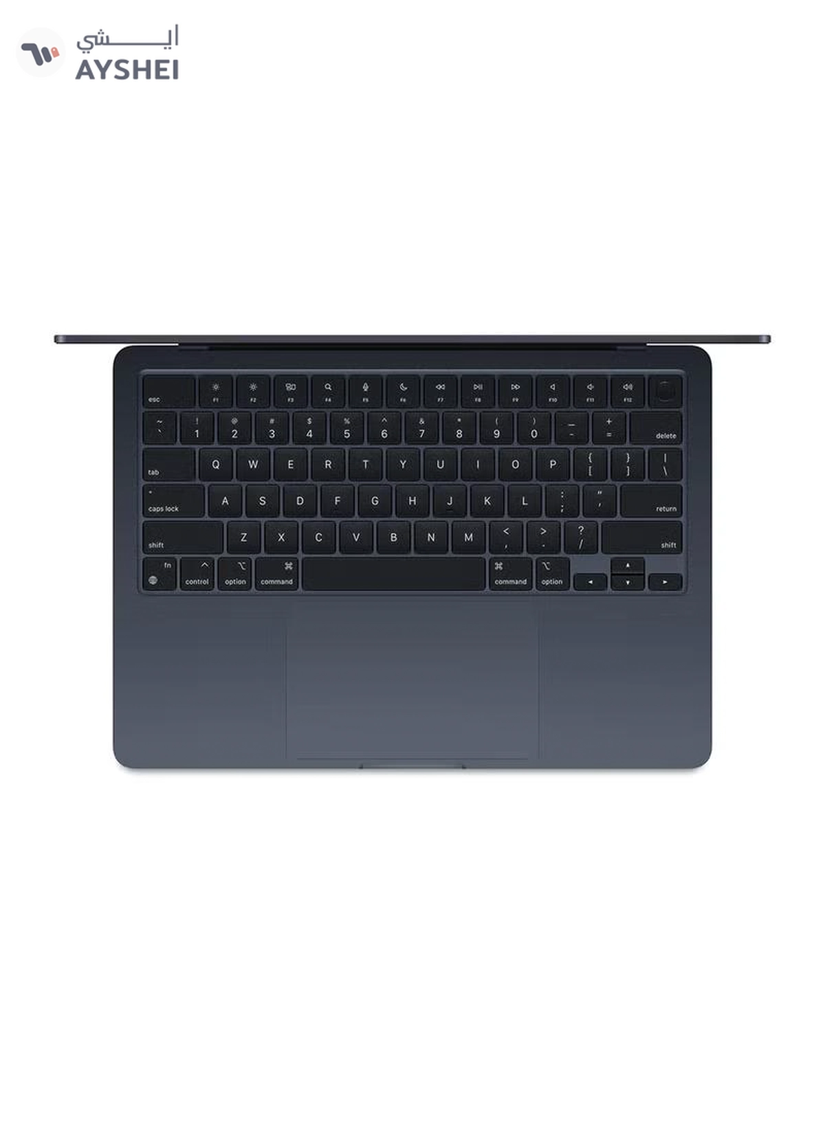 Apple New 2025 MacBook Air MW123 13-Inch Display, Apple M4 Chip 10-Core CPU 8-Core GPU Processor/16GB RAM/256GB SSD/macOS English/Arabic Midnight-6-6