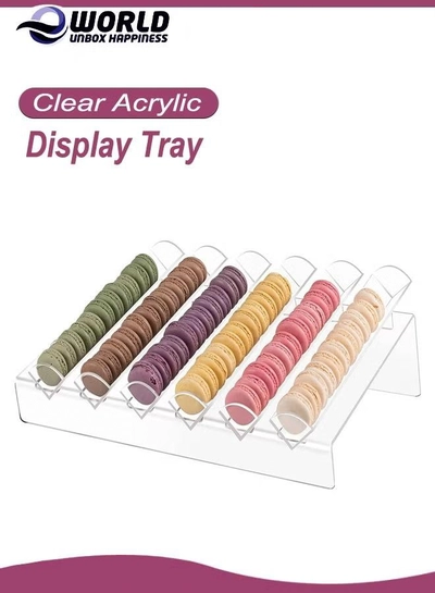 Eworld 6-Slot Acrylic Display Tray-0