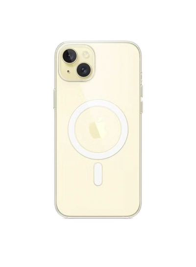Apple iPhone 15 Plus Clear Case with MagSafe Clear-1