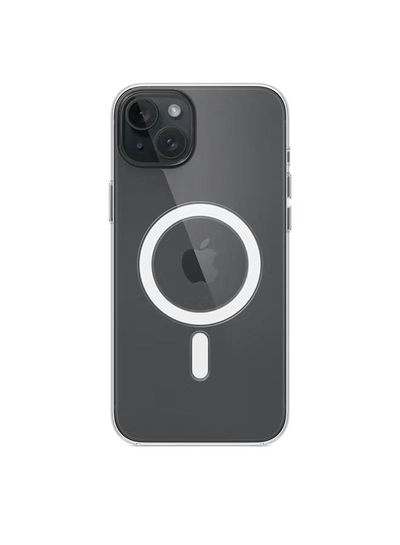 Apple iPhone 15 Plus Clear Case with MagSafe Clear-3
