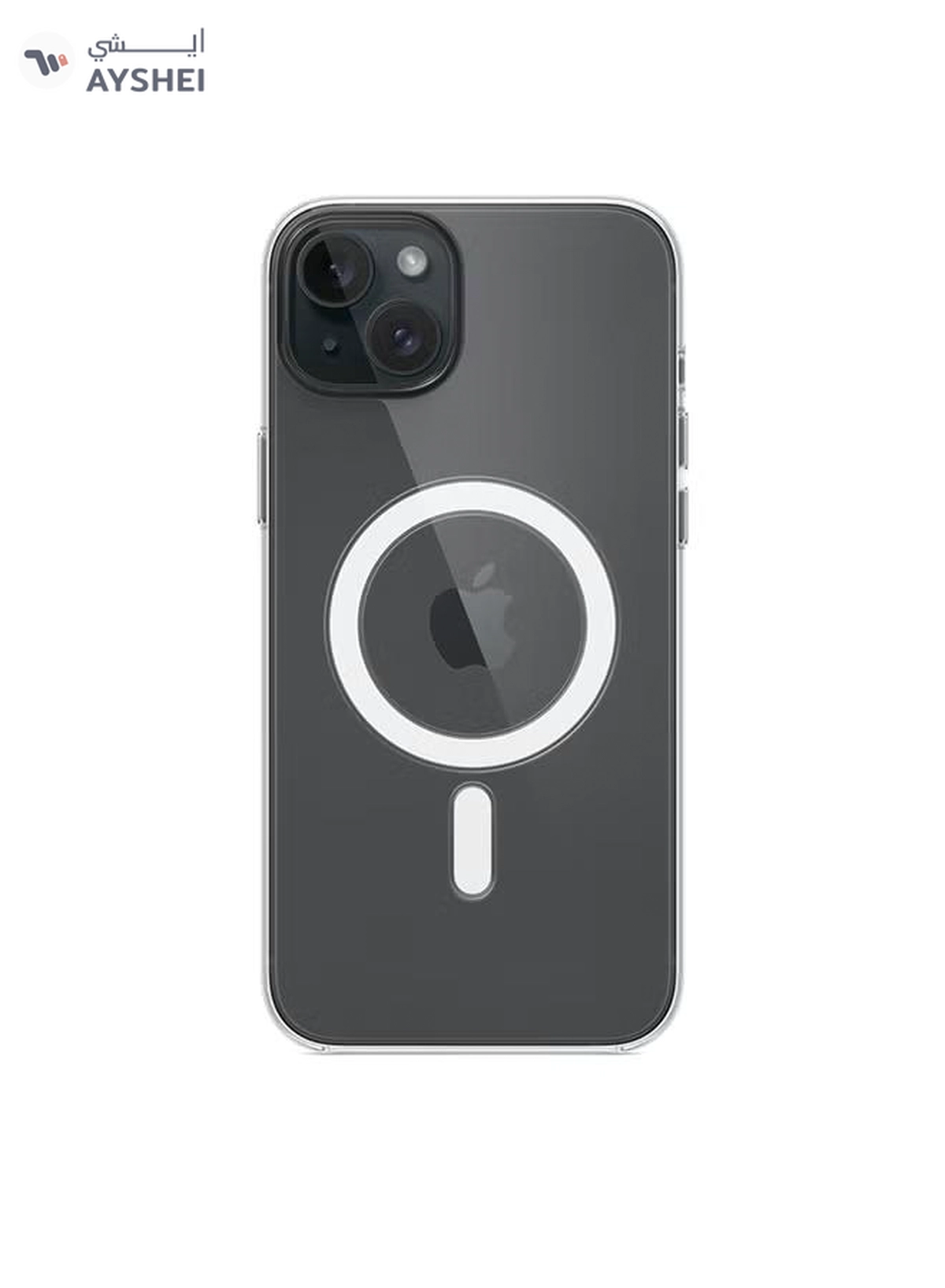 Apple iPhone 15 Plus Clear Case with MagSafe Clear-3-3