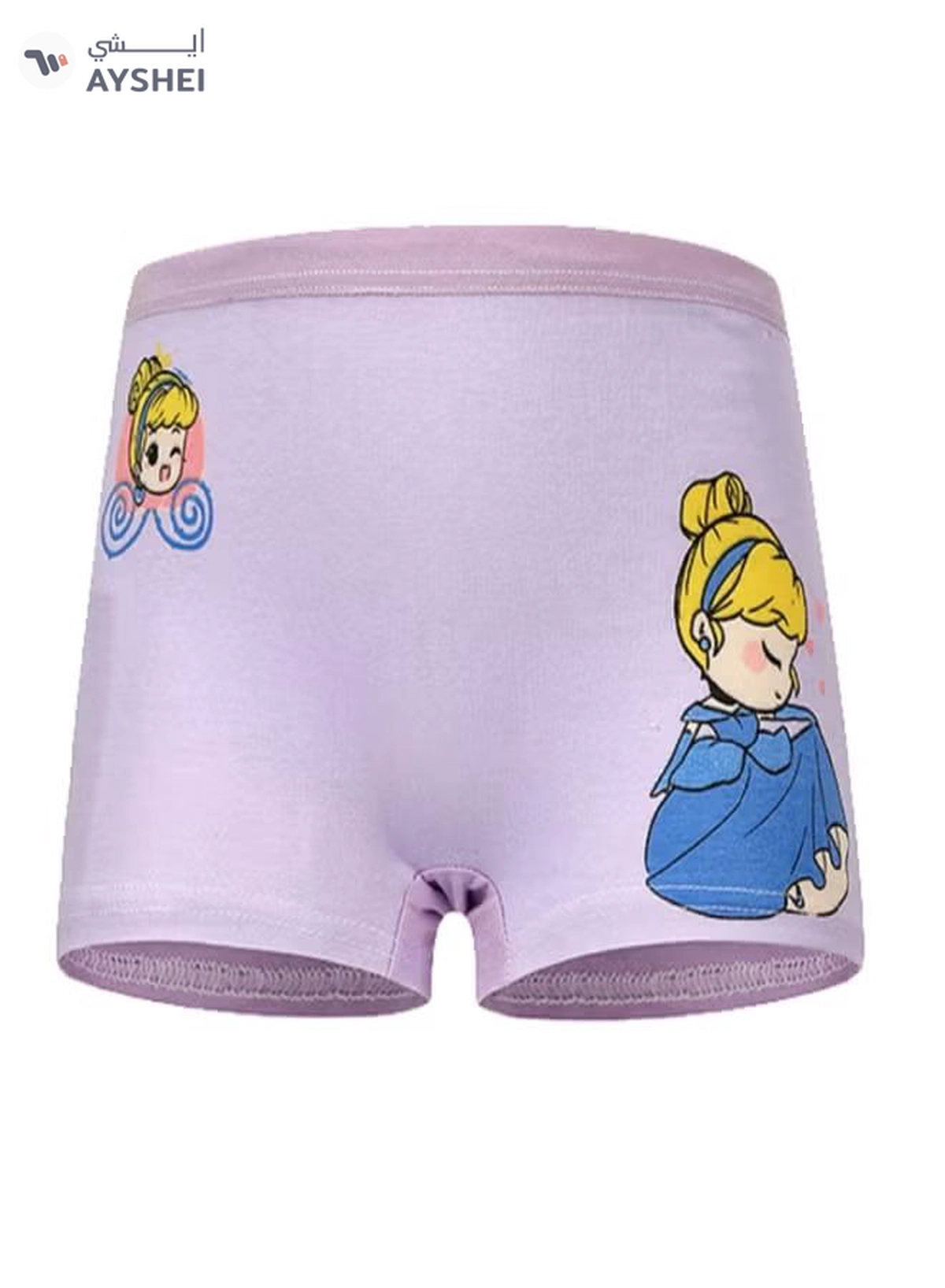 Babyqlo 4 Pack Cute Princess Printed Boxer Multicolour-1-1