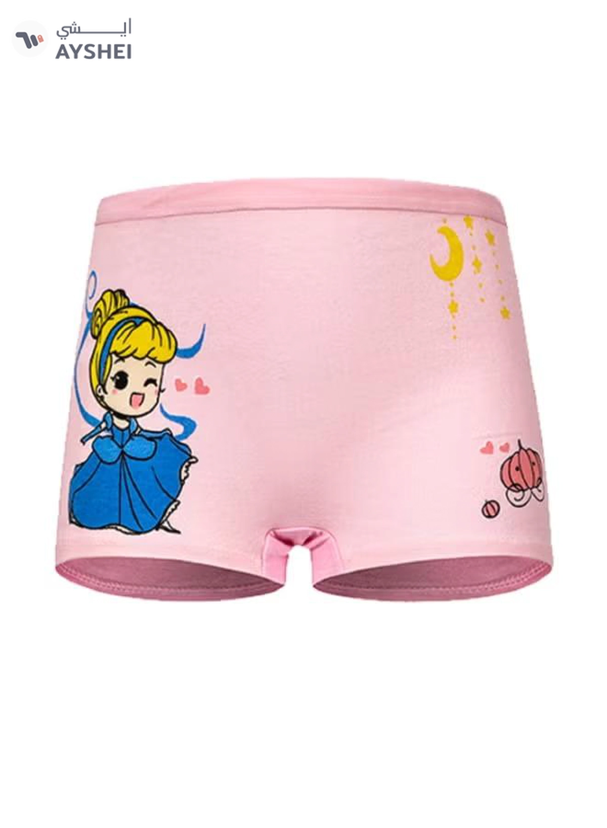 Babyqlo 4 Pack Cute Princess Printed Boxer Multicolour-3-3