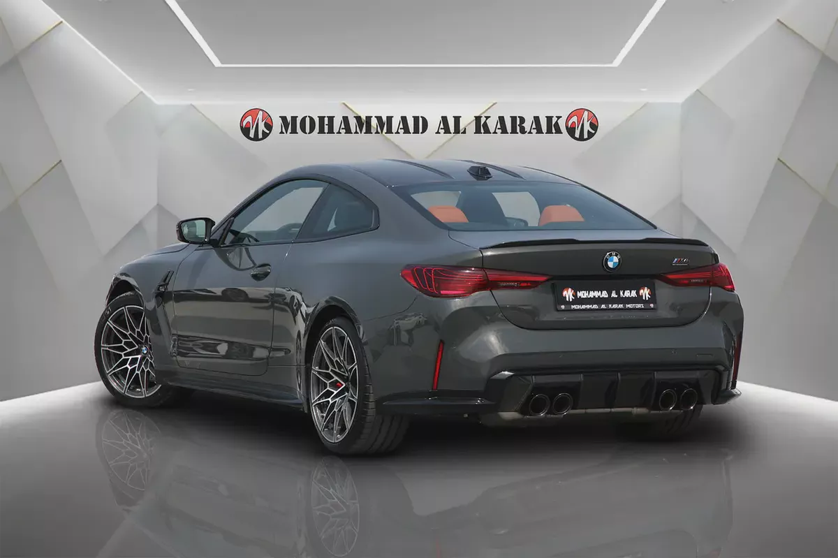 2025 BMW M4 COMPETITION - NARDO GREY - GCC - CARBON EDITION - FULLY LOADED-4-4
