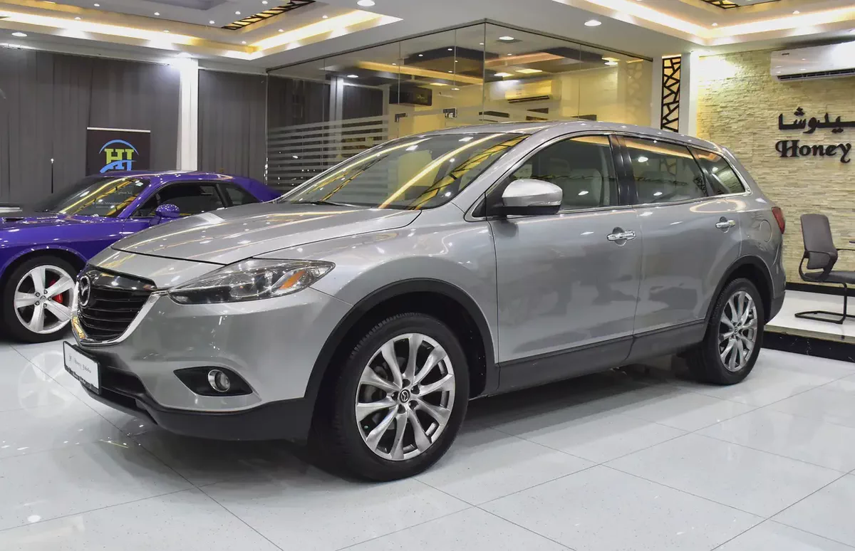 EXCELLENT DEAL for our Mazda CX-9 AWD ( 2014 Model ) in Silver Color GCC Specs-1-1
