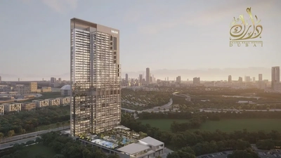 High-Floor 2BR | Sierra by Iman | Park & Skyline Views | Furnished Apartment-1