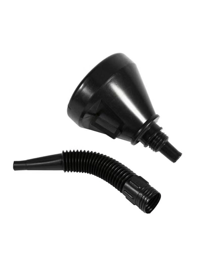 ABBASALI Plastic Funnel Can Spout for Oil Water Fuel-0