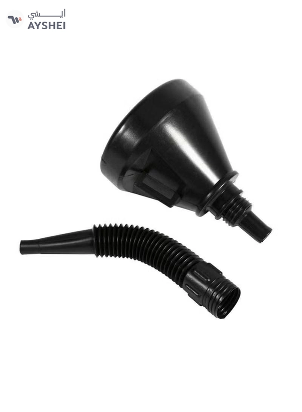ABBASALI Plastic Funnel Can Spout for Oil Water Fuel