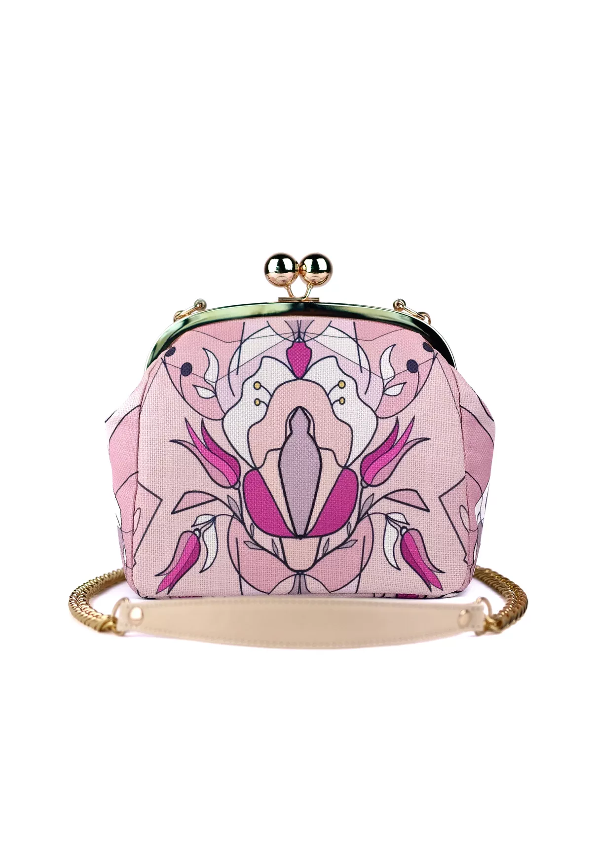 Silk Road - Pink Orchid Bag