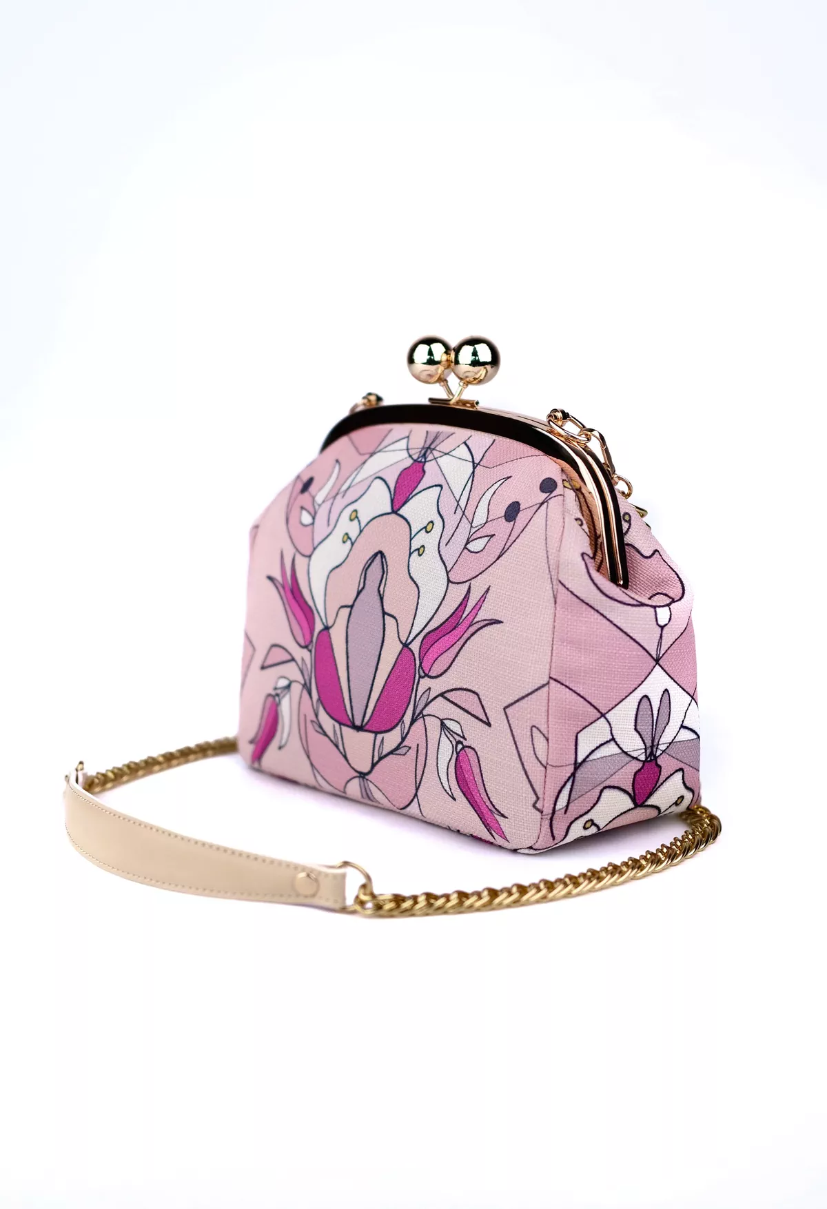 Silk Road - Pink Orchid Bag-3-3