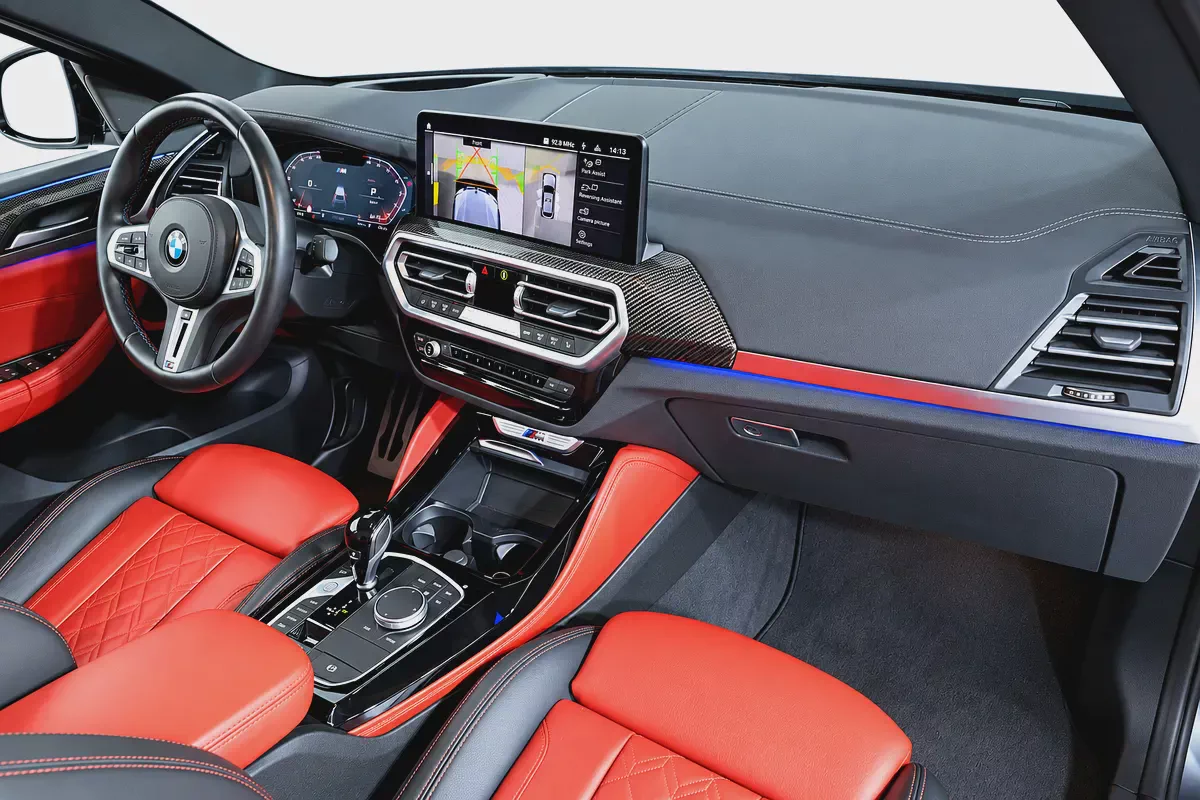 2022 BMW X4 M40i GCC Specs-Under warranty & service-PRISTONE CONDITION-13-13