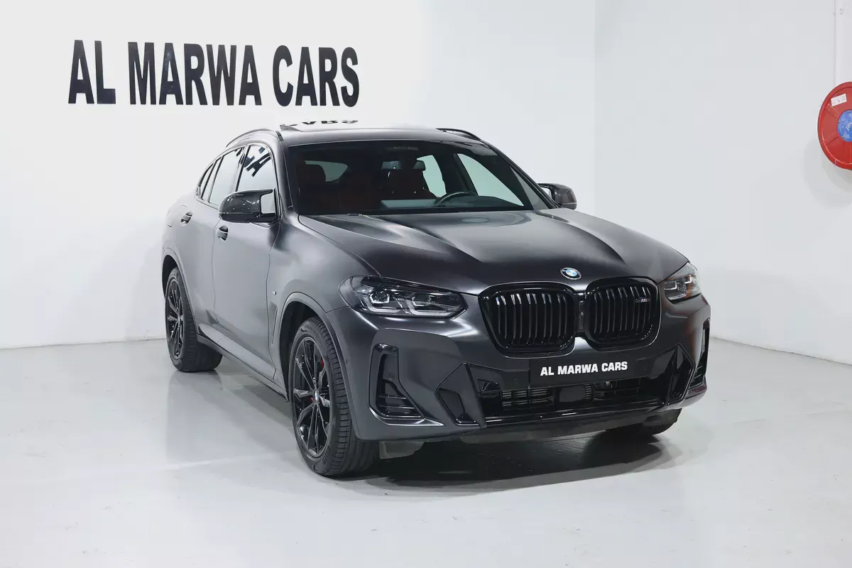 2022 BMW X4 M40i GCC Specs-Under warranty & service-PRISTONE CONDITION-4-4