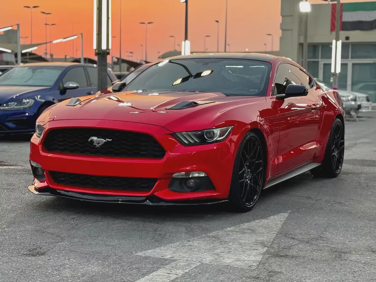 (2017 ) FORD//MUSTANG V 4 TWIN TURBO// GOOD CONDITION //USA// ECOPOOST //-2-2
