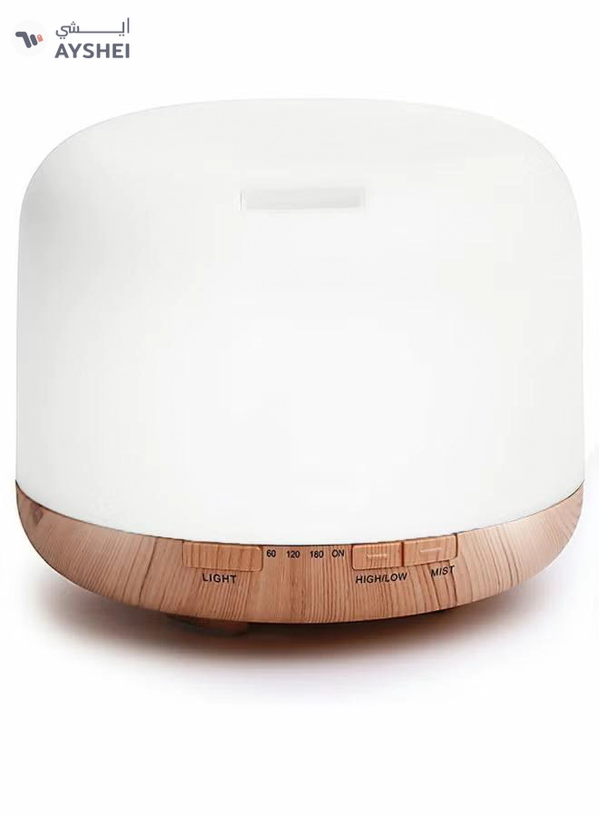 HomarKet 500ml Premium, Essential Oil Diffuser with 7 Colors LED Lights, 5 in 1 Ultrasonic Aromatherapy Fragrant Oil Humidifier Vaporizer, Timer and Auto-Off Safety Switch-4-4