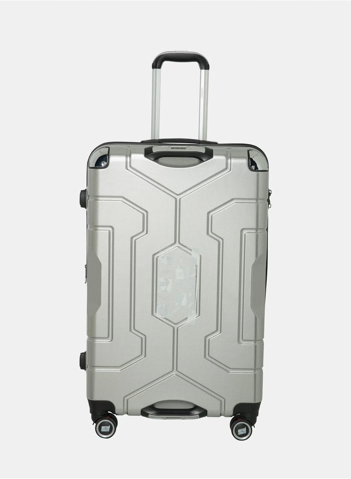 British Tourister British Tourister 3-Piece ABS Hard Shell Luggage Set (20/24/28 Inch) with Expandable Layer – Lightweight Suitcases with Spinner Wheels, Aluminium Trolley – Travel Trolley Bag Set-4-4