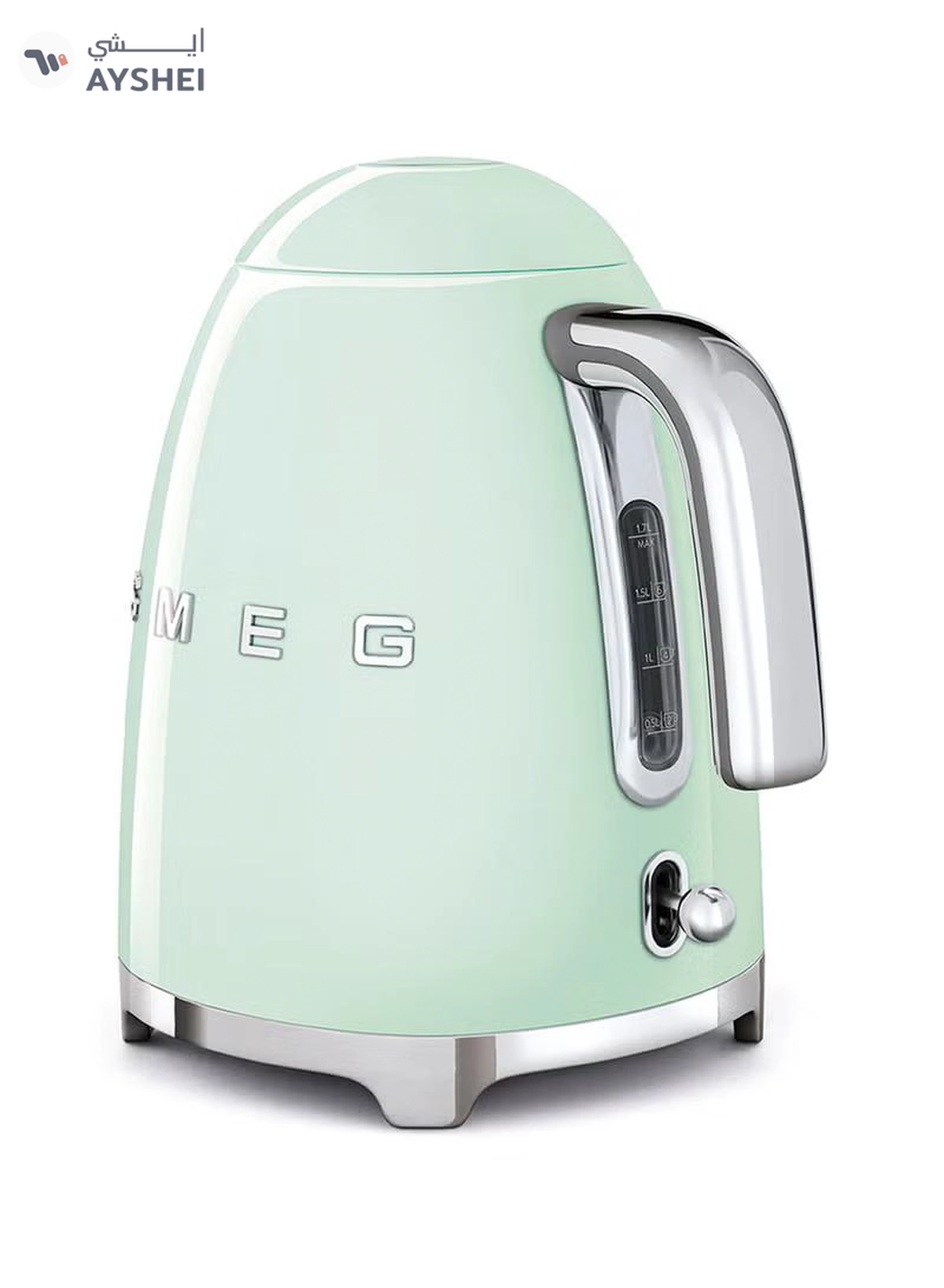 smeg 50s Retro Style Aesthetic Electric Kettle 2400 W KLF03PGAU Pastel Green-1-1
