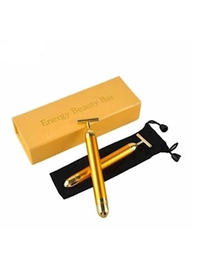 Enery beauty bar 24K Vibration Facial Roller Massager Stick Gold-1