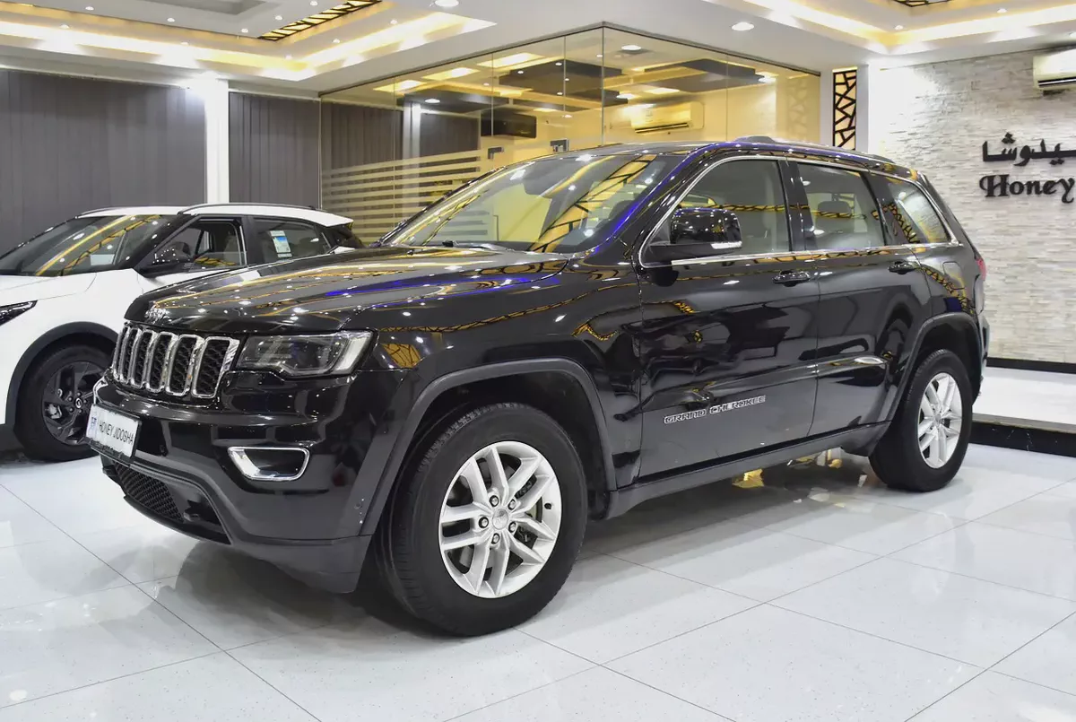EXCELLENT DEAL for our Jeep Grand Cherokee Laredo 4x4 ( 2018 Model ) in Black Color GCC Specs-1-1