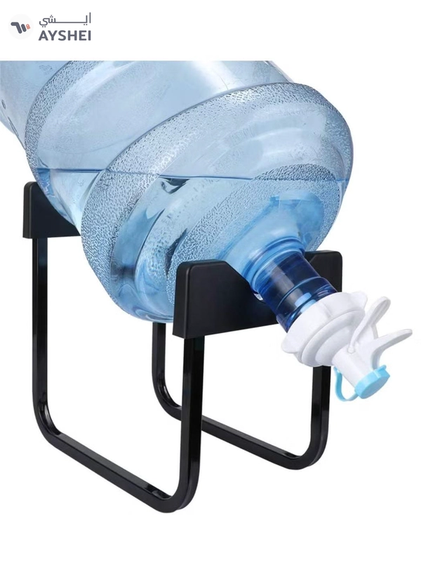 DubaiGallery Bottled Water Hand Press Type Water Dispenser Drinking Bucket Pure Mineral Water Folding Rack