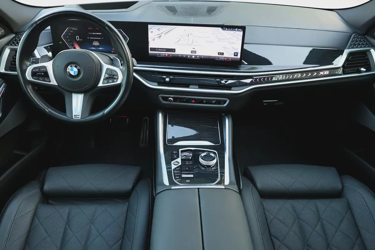 BMW X6-XDrive40i-2024-47000KM-GCC SPECS-UNDER WARRANTY SERVICE- EXCELLENT CONDITION-12-12