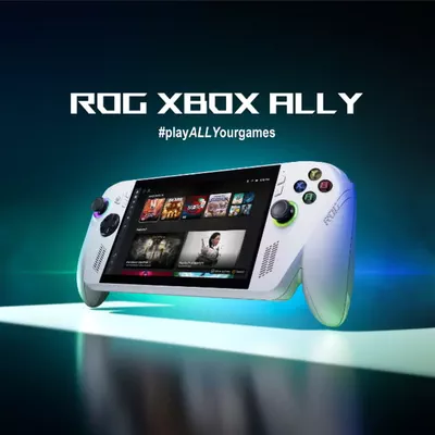 ASUS ROG XBOX ALLY Gaming Console With 7 Inch Full HD (1920X1080) Display 120Hz, AMD Ryzen Z2 A Processor/16GB RAM DDR5/512GB SSD/AMD Radeon Graphics/Windows 11 Home/Dolby Speaker TYPE C & Finger Print Sensor/ GARDENIA WHITE-4