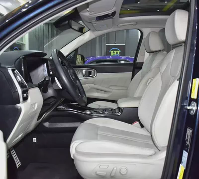 AED 1,913 EMi at 0% DP | KIA Sorento V6 4WD Full Option ( 2023 Model ) in Blue Color GCC Specs-9