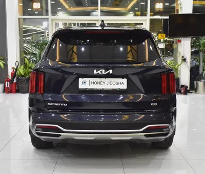 AED 1,913 EMi at 0% DP | KIA Sorento V6 4WD Full Option ( 2023 Model ) in Blue Color GCC Specs-4