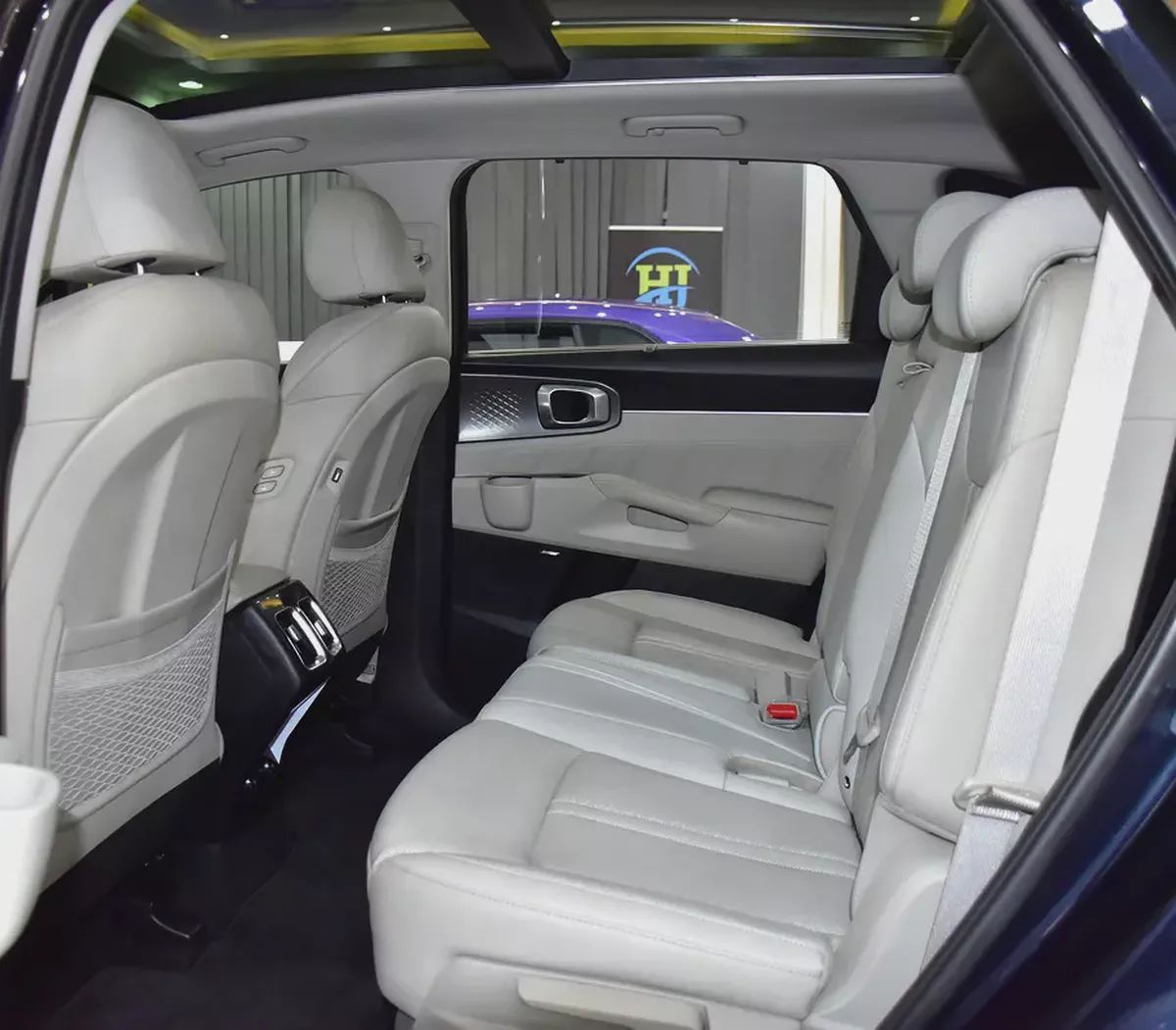 AED 1,913 EMi at 0% DP | KIA Sorento V6 4WD Full Option ( 2023 Model ) in Blue Color GCC Specs-17-17