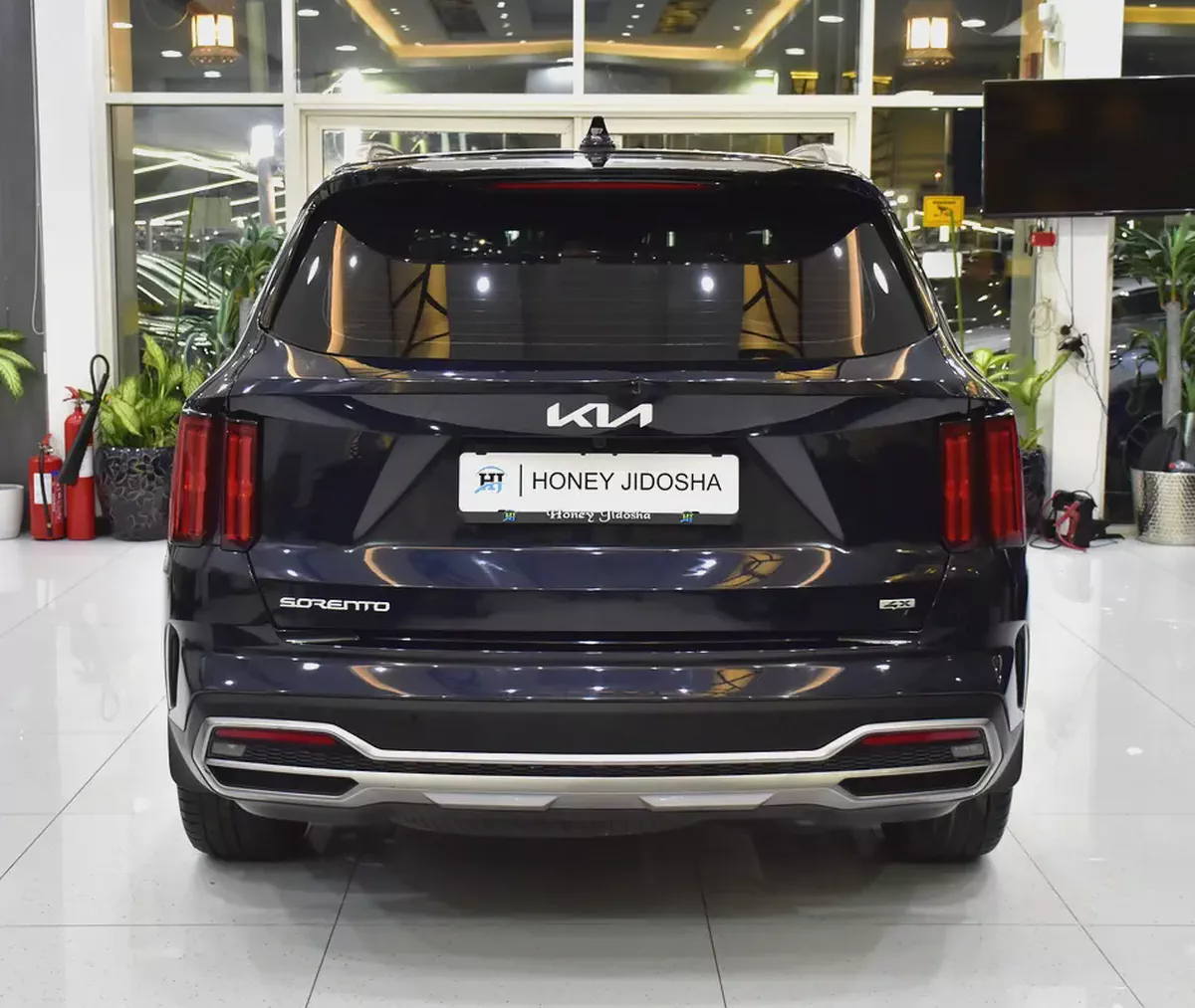 AED 1,913 EMi at 0% DP | KIA Sorento V6 4WD Full Option ( 2023 Model ) in Blue Color GCC Specs-4-4