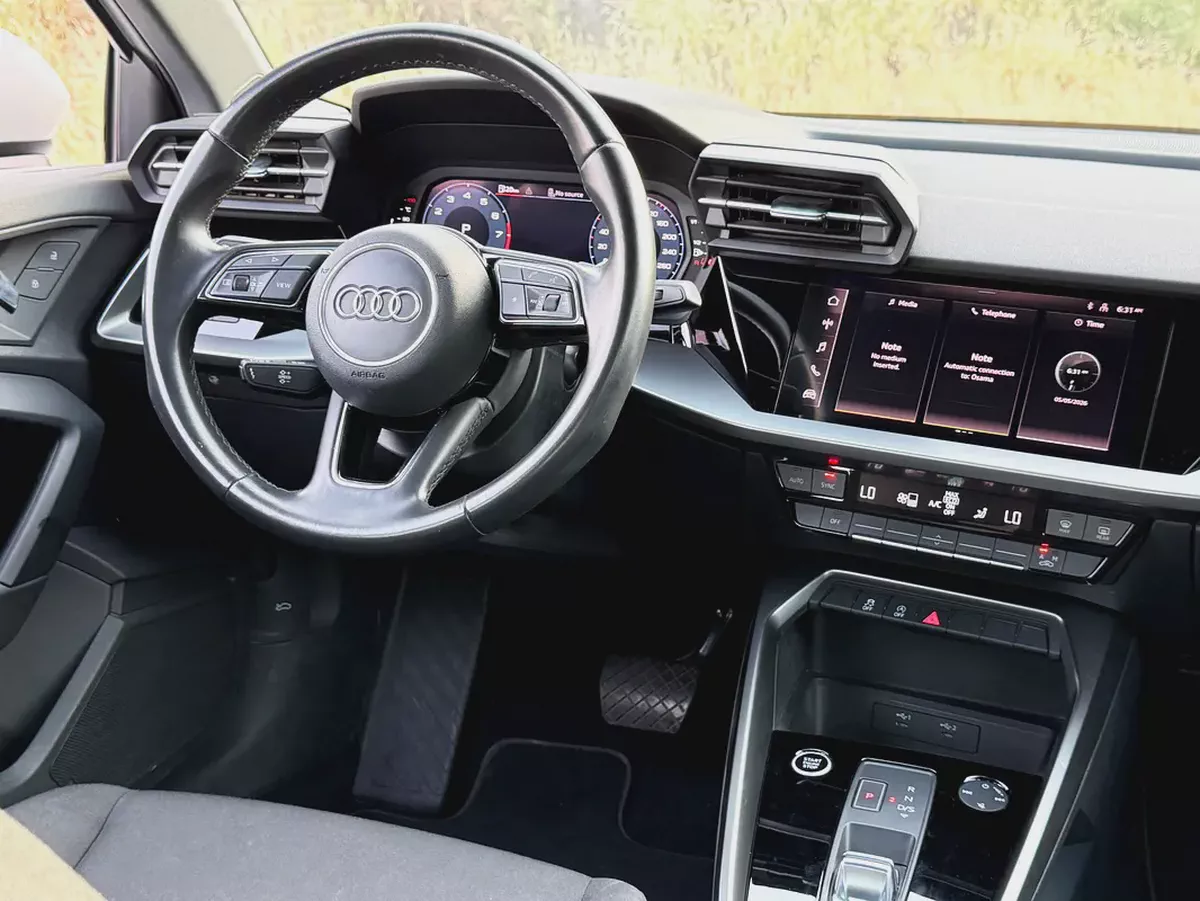 AED 1,560 Monthly | 2022 Model | GCC Specs | Audi A3 35 TFSI | 1.4-liter turbo-charged-9-9