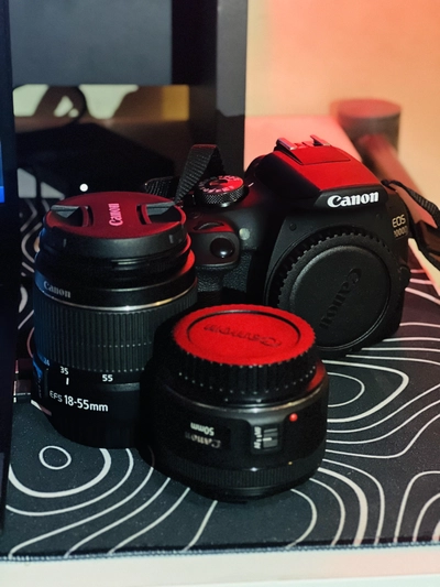 Canon EOS 2000D DSLR With-2